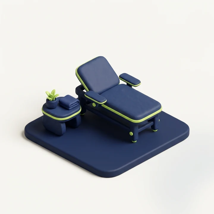 Illustration eines Gesundheitsbetriebs